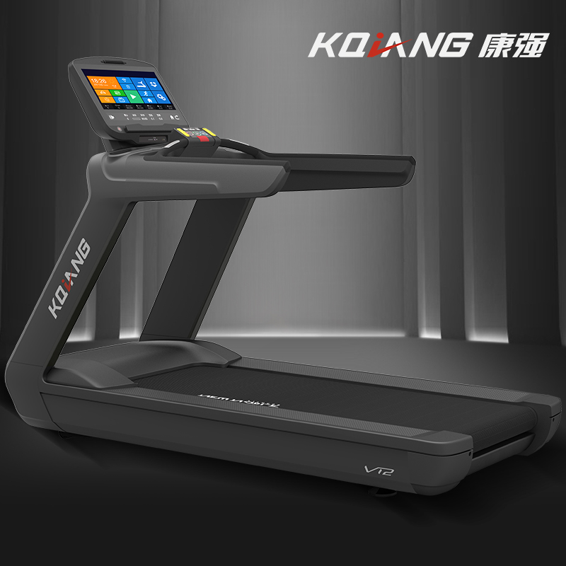 康強商用好色先生TV版V12健身房靜音彩屏智能彩屏健身器材 V12商用好色先生TV版